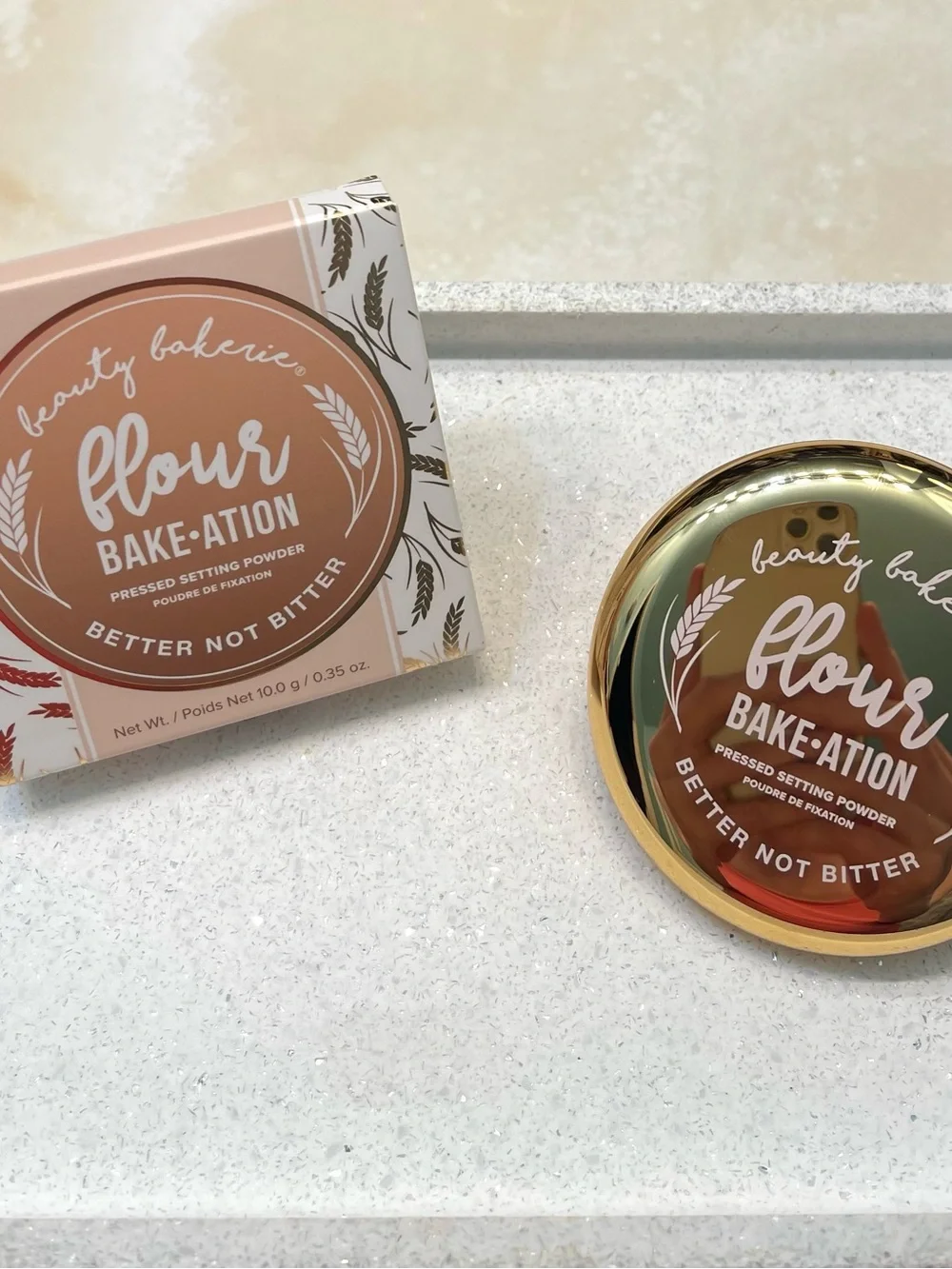 Beauty Bakerie ~ ‘HAZELNUT’ (Dark Brown) Pressed Setting Powder ~ Full Size 10g